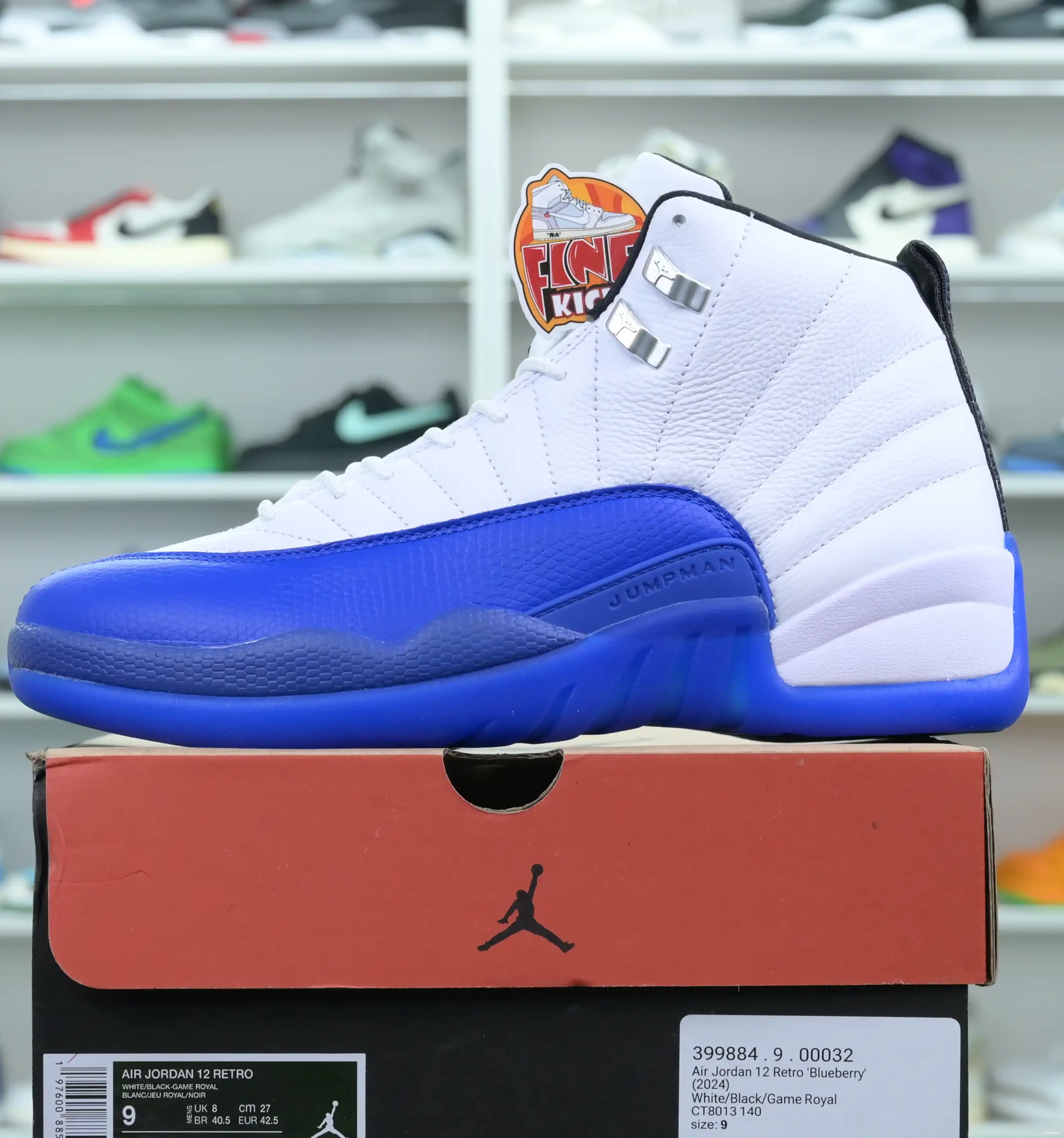 Air 12 Jordan Retro'Blueberry'(2024) 0425